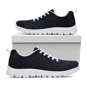 Dark Space Print White Running Shoes