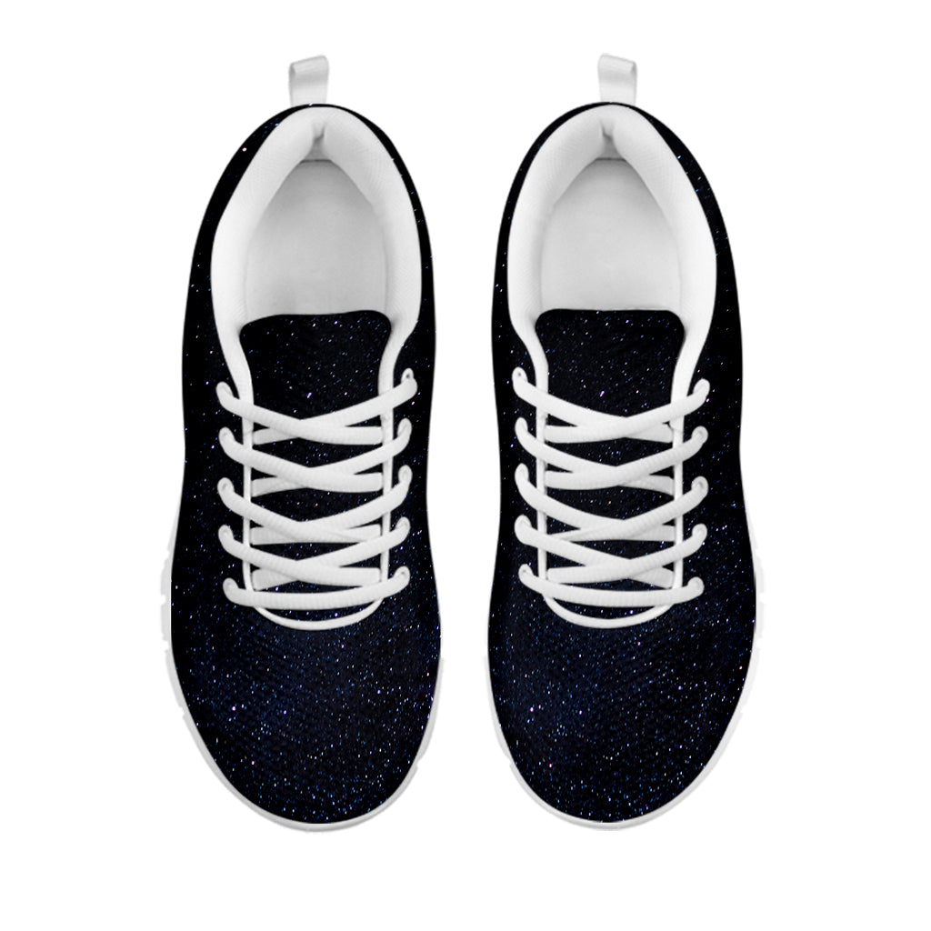Dark Space Print White Running Shoes