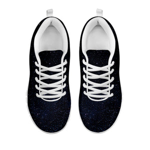 Dark Space Print White Running Shoes