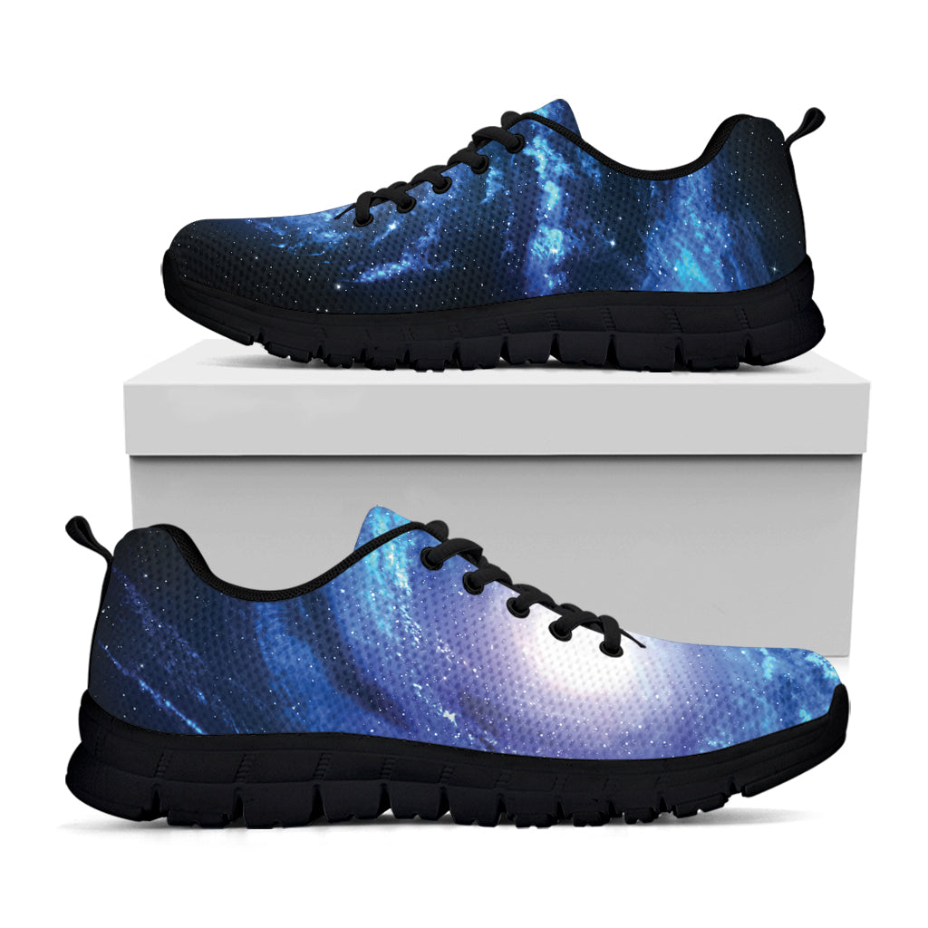 Deep Space Milky Way Print Black Running Shoes