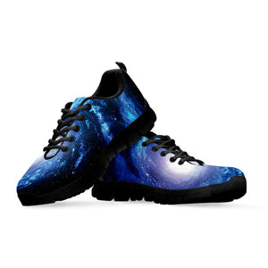 Deep Space Milky Way Print Black Running Shoes