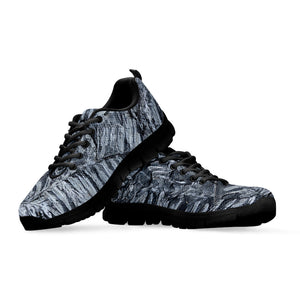 Fern Fossil Print Black Running Shoes