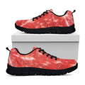 Fresh Meat Print Black Running Shoes