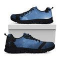 Full Moon Night Owl Print Black Running Shoes