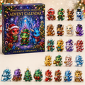 Christmas Crystal Dragon Christmas Advent Calendar Xmas Decorations Gifts For Friends