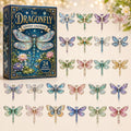 Celestial Dragonfly Advent Calendar 2026 Holiday Home Decor Best Gifts For Dragonfly Lovers