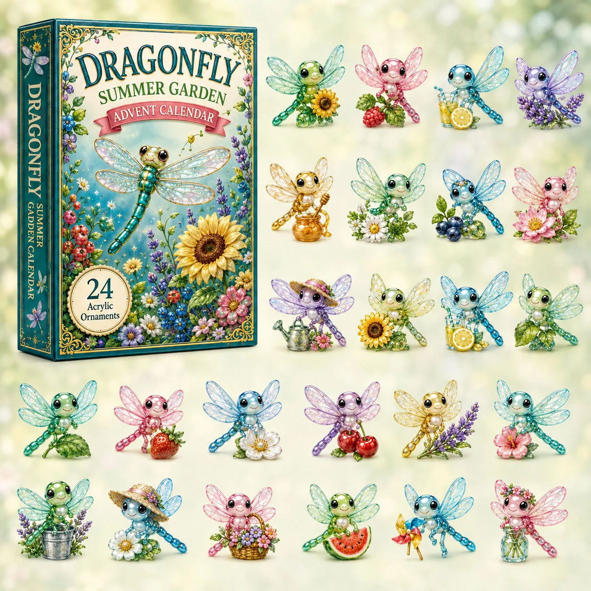 Bloom Dragonfly Advent Calendar 2026 24 Day Festive Countdown Best Presents For Dragonfly Lovers