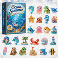 Ocean Summer Advent Calendar 2026 24 Day Festive Countdown Summer Vibe Gifts For Aquarium Lovers
