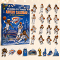 Oklahoma City Thunder Christmas Advent Calendar Christmas Calendar Decor Xmas Gifts For Basketball Lovers