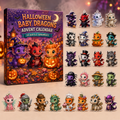 Halloween Baby Dragons Advent Calendar Spooky Season Decor Best Gifts For Dragon Lovers