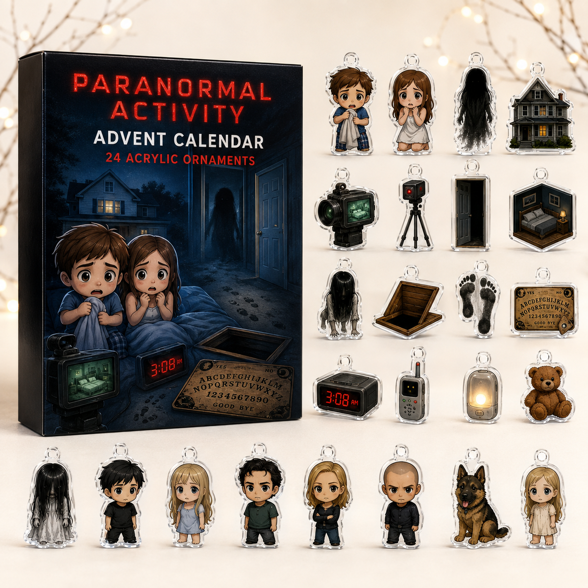 Paranormal Activity Halloween Advent Calendar Scary Advent Calendar Best Gift Ideas