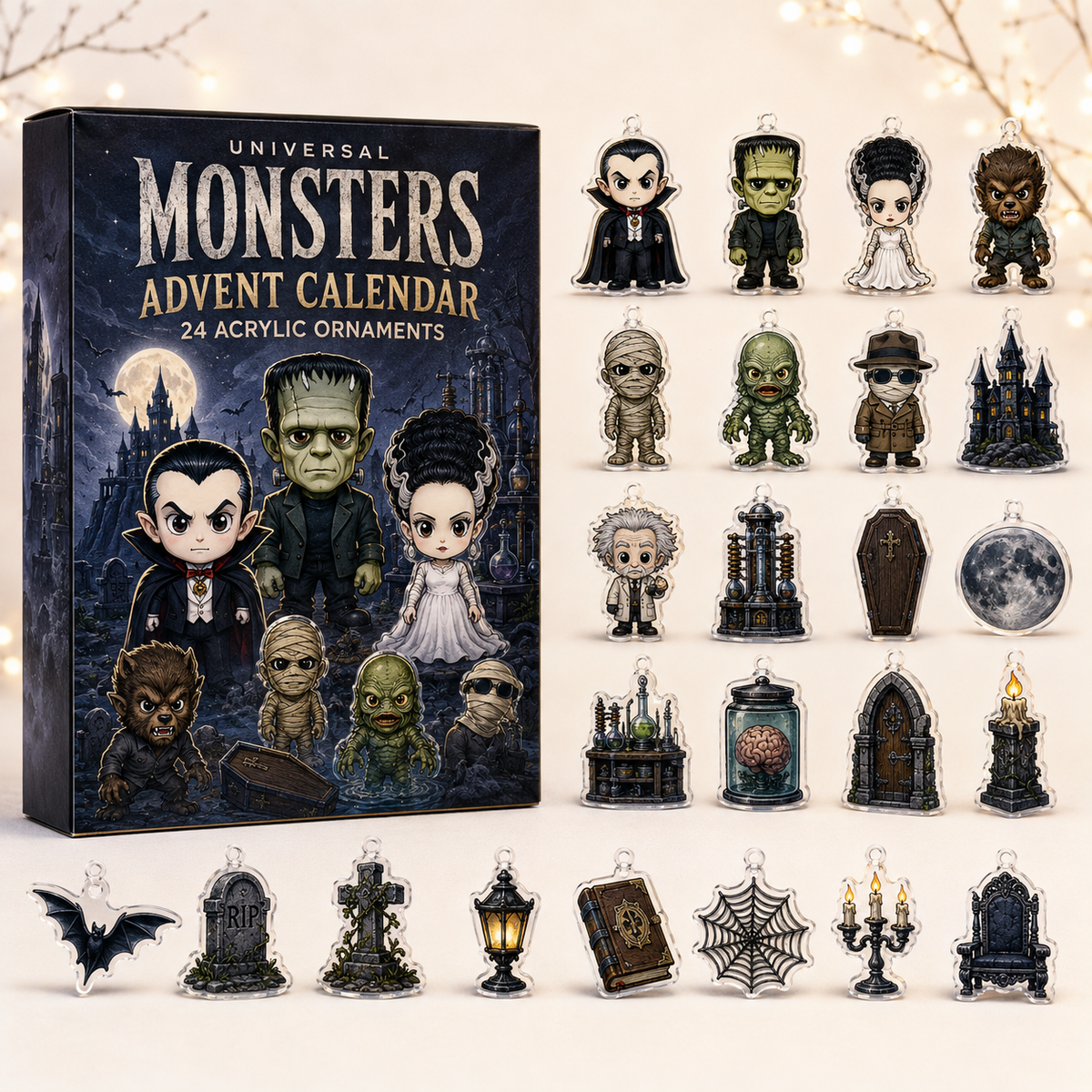 Universal Monster Halloween Advent Calendar Spooky Advent Calendar Best Gifts For Friends