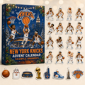 New York Knicks Christmas Advent Calendar Cozy Xmas Decor Best Gifts For Fans