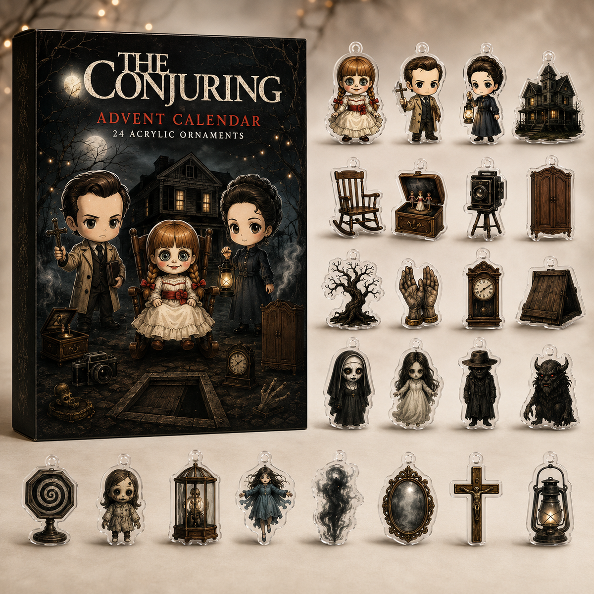 The Conjuring Christmas Advent Calendar Xmas Calendar Decor Horror Lovers Gifts