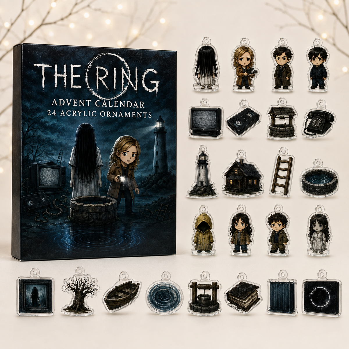 The Ring Advent Calendar 24 Days Countdown Halloween Gifts For Horror Lovers