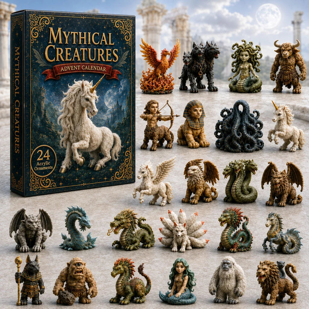 Mythical Legends Advent Calendar 2026 Fantasy Monster Set Best Gifts For Fantasy Lovers
