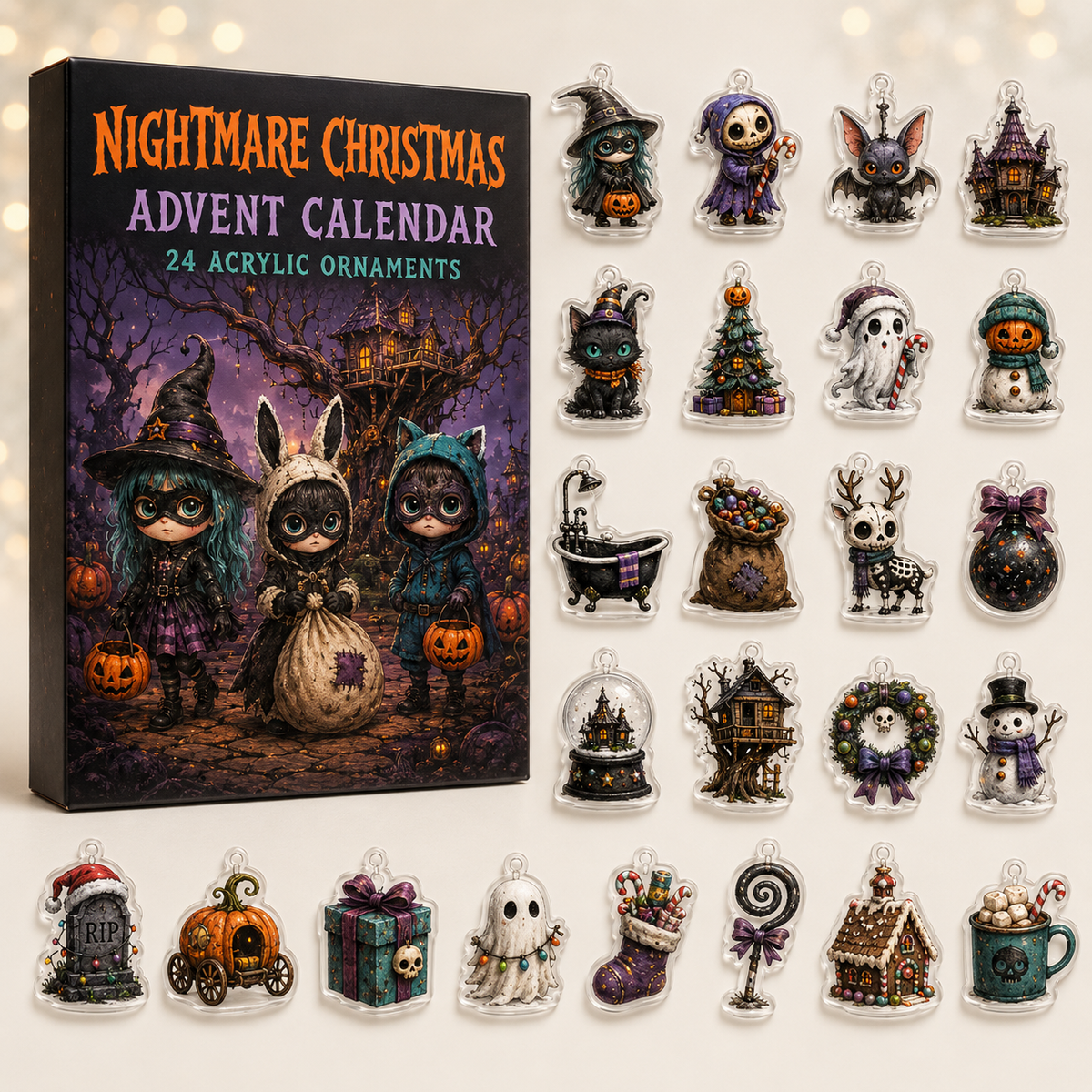 Nightmare Christmas Advent Calendar Spooky Advent Calendar Best Gifts For Girlfriend
