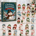 Snowman Advent Calendar 2026 Christmas Eve Countdown Xmas Gifts For Snowman Lovers