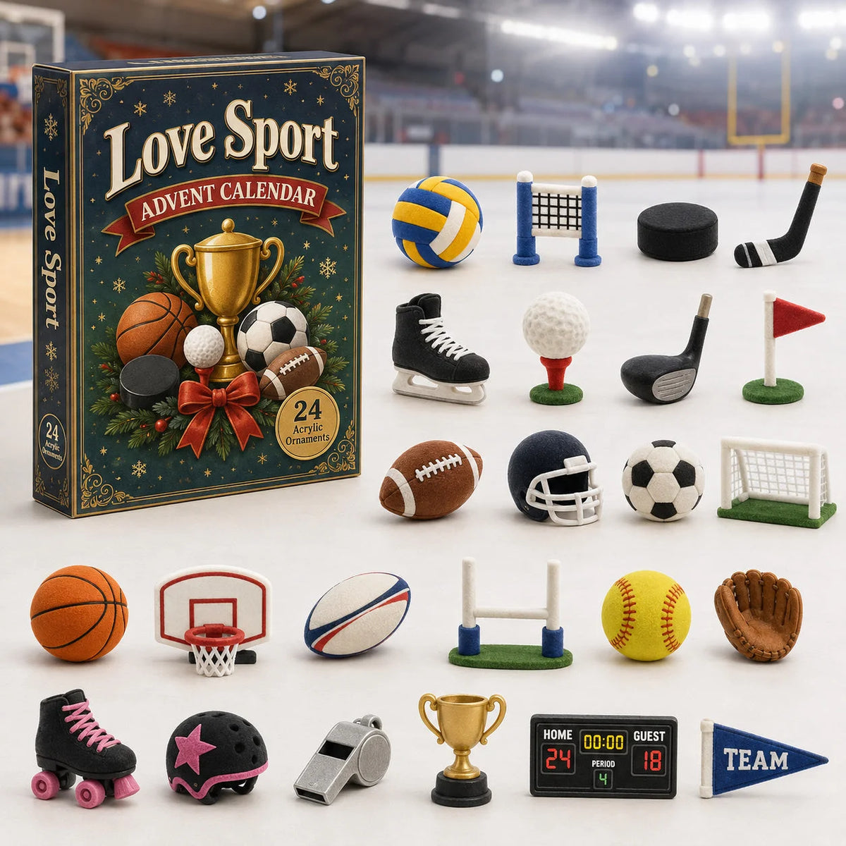 Love Sport Advent Calendar 2026 Xmas Calendar Countdown Xmas Presents For Boyfriend