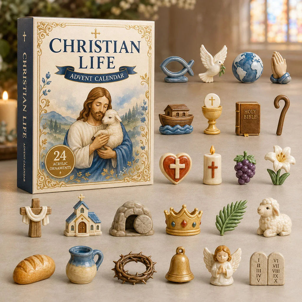 Holy Life Advent Calendar 2026 Christmas Countdown Decor Xmas Gifts For Christians