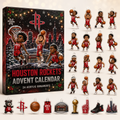 Houston Rockets Xmas Advent Calendar Christmas Advent Calendar Best Gifts For Basketball Fans