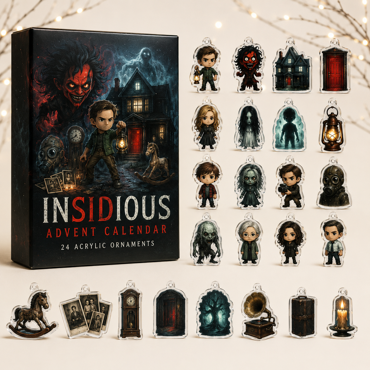 Insidious Movie Halloween Advent Calendar Scary Advent Calendar Best Gift For Horror Fans