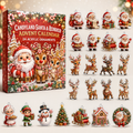 Vandyland Santa N Reindeer Christmas Advent Calendar Xmas Home Decor Best Christmas Gifts