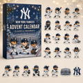 New York Yankees Christmas Advent Calendar Xmas Coutdown Best Gifts For Yankees Fans
