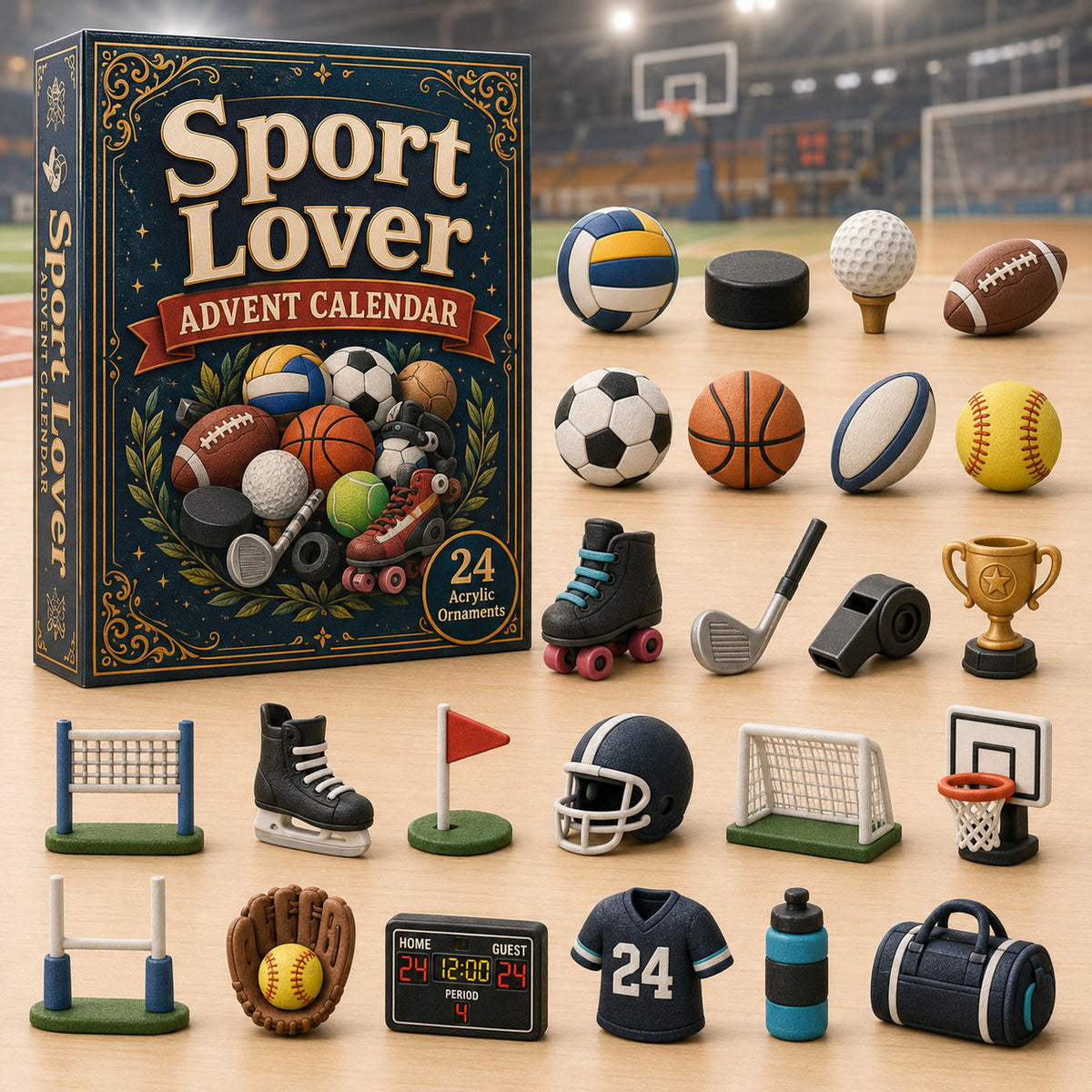 Sport Lover Advent Calendar 2026 24 Day Festive Countdown Best Presents For Sports Lovers