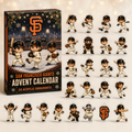 San Francisco Giants Xmas Advent Calendar Holiday Decor Christmas Gifts For Basketball Fans