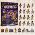 Los Angeles Lakers Xmas Advent Calendar Christmas Home Decor Basketball Lovers Gifts