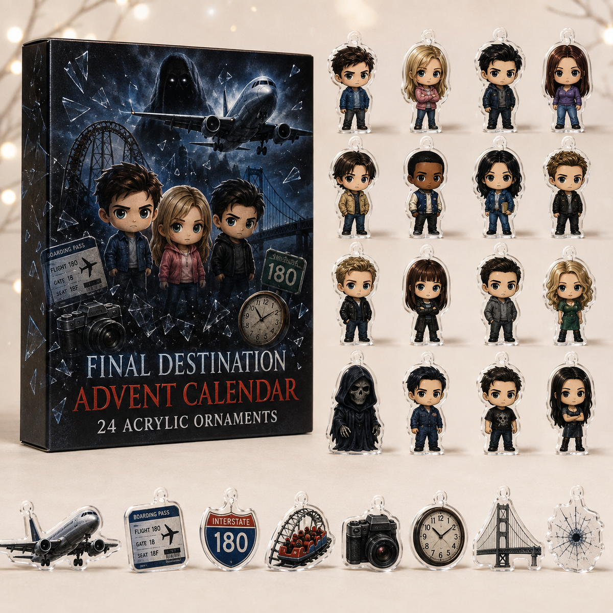 Final Destination Movie Advent Calendar Halloween Home Decor Best Gifts For Fans