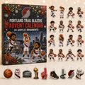 Portland Trail Blazers Advent Calendar Christmas Eve Countdown Xmas Gifts For Basketball Fans