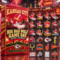 Kansas City Chiefs X Big Bad Wolf Game Day Advent Calendar 2026 Christmas Countdown Gift For Football Fans