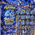 Los Angeles Rams X Sulley Christmas Countdown Calendar 2026 Holiday Gift For Rams Fans