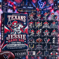 Houston Texans X Jessie Team Spirit Advent Calendar 2026 NFL Fan Gift For The Holiday Season