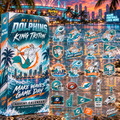 Miami Dolphins X King Triton Game Day Advent Calendar 2026 NFL Fan Gift For The Holiday Season