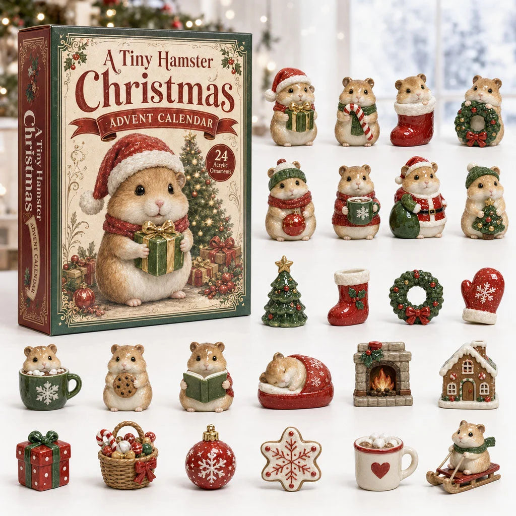 Hamster Chrismast Advent Calendar 2026 Best Christmas Countdown Xmas Gift Ideas