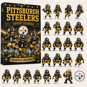 Pittsburgh Steelers Christmas 2026 Advent Calendar Xmas Advent Calendar Gifts For Steeler Nation