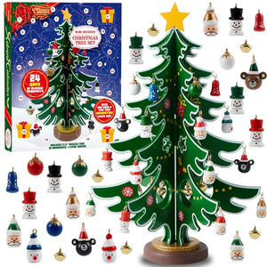 Christmas Tree Advent Calendar Xmas Advent Countdown Presents For Xmas
