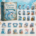 Dolphin Ocean Advent Calendar 2026 Xmas Countdown Christmas Gifts For Dolphin Lovers