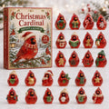 Christmas Cardinal Advent Calendar 2026 Christmas Countdown Decor Best Christmas Blindbox
