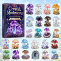 Crystal Mushrooms Advent Calendar 2026 Advent Calendar Decoration Gifts For Mushroom Lovers