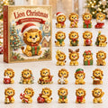 Lion Christmas Advent Calendar 2026 Xmas Countdown Christmas Gifts For Lions Lover