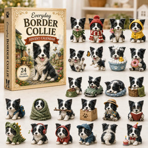 Everyday Border Collie Advent Calendar 2026 Advent Calendar Decoration Gifts For Border Collie Lovers