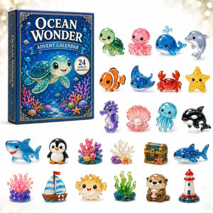 Cozy Fall Turtle Characters Advent Calendar 2026 Countdown Decor Gifts For Ocean Lovers