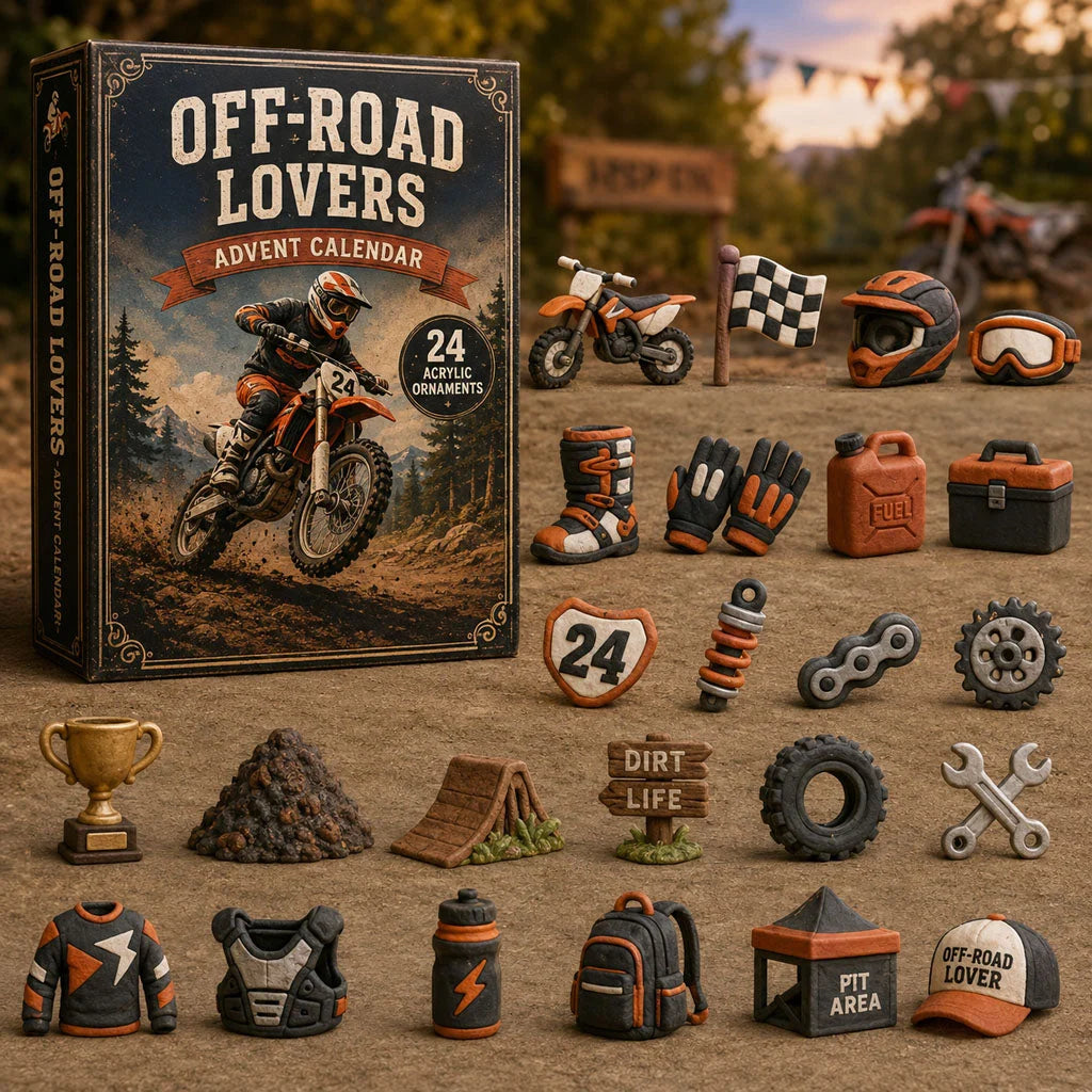 Dirt Rider Advent Calendar 2026 24 Day Festive Countdown Unique Gifts For Racers