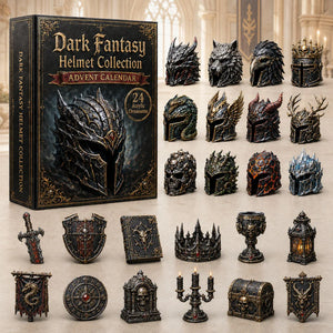 Dark Fantasy Helmets Advent Calendar 2026 Fantasy Decor Gifts For Knights Lovers