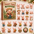 Piggy Farm Advent Calendar 2026 Advent Ornament Calendar Gifts For Pig Lovers