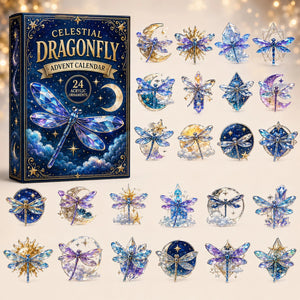 Mystic Dragonfly Advent Calendar 2026 Advent Calendar Decoration Gifts For Dragonfly Lover